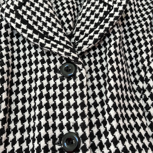 Sag Harbor houndstooth jacket! Sz 14 EUC - Picture 5 of 9